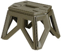 Tabouret de camping, pliable, hauteur ca. 24 cm, olive