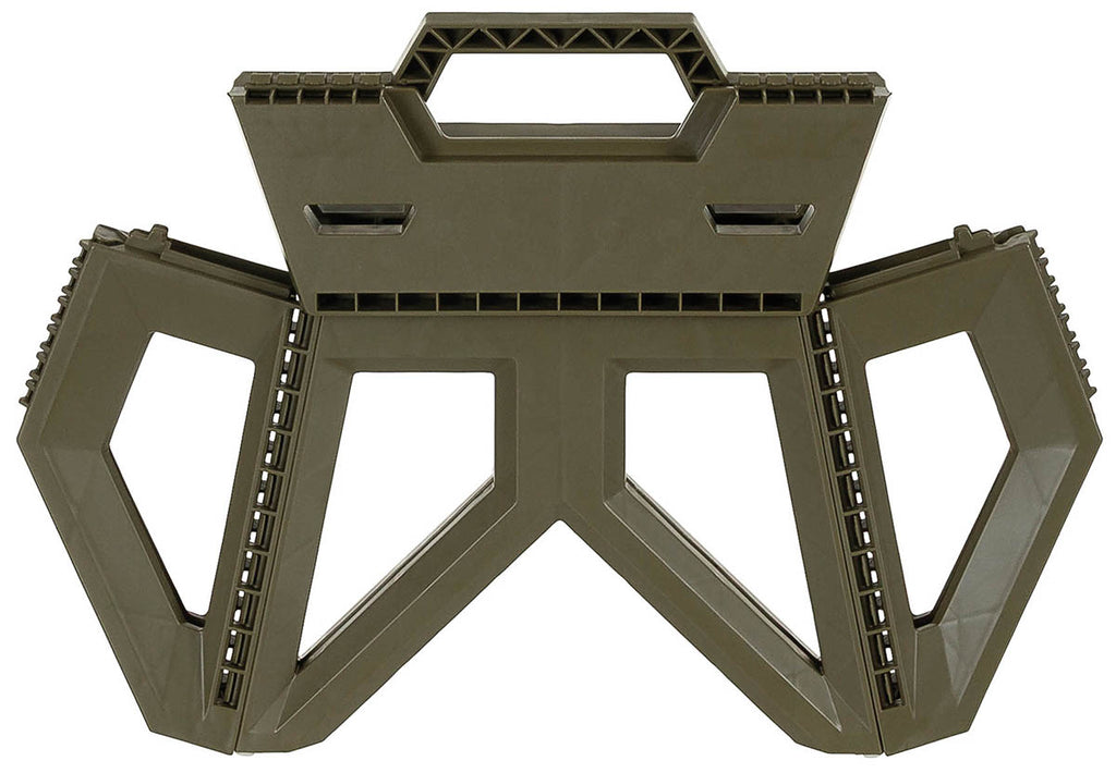 Tabouret de camping, pliable, hauteur ca. 24 cm, olive