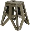 Tabouret de camping, pliable, hauteur ca. 40 cm, olive