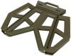 Tabouret de camping, pliable, hauteur ca. 40 cm, olive