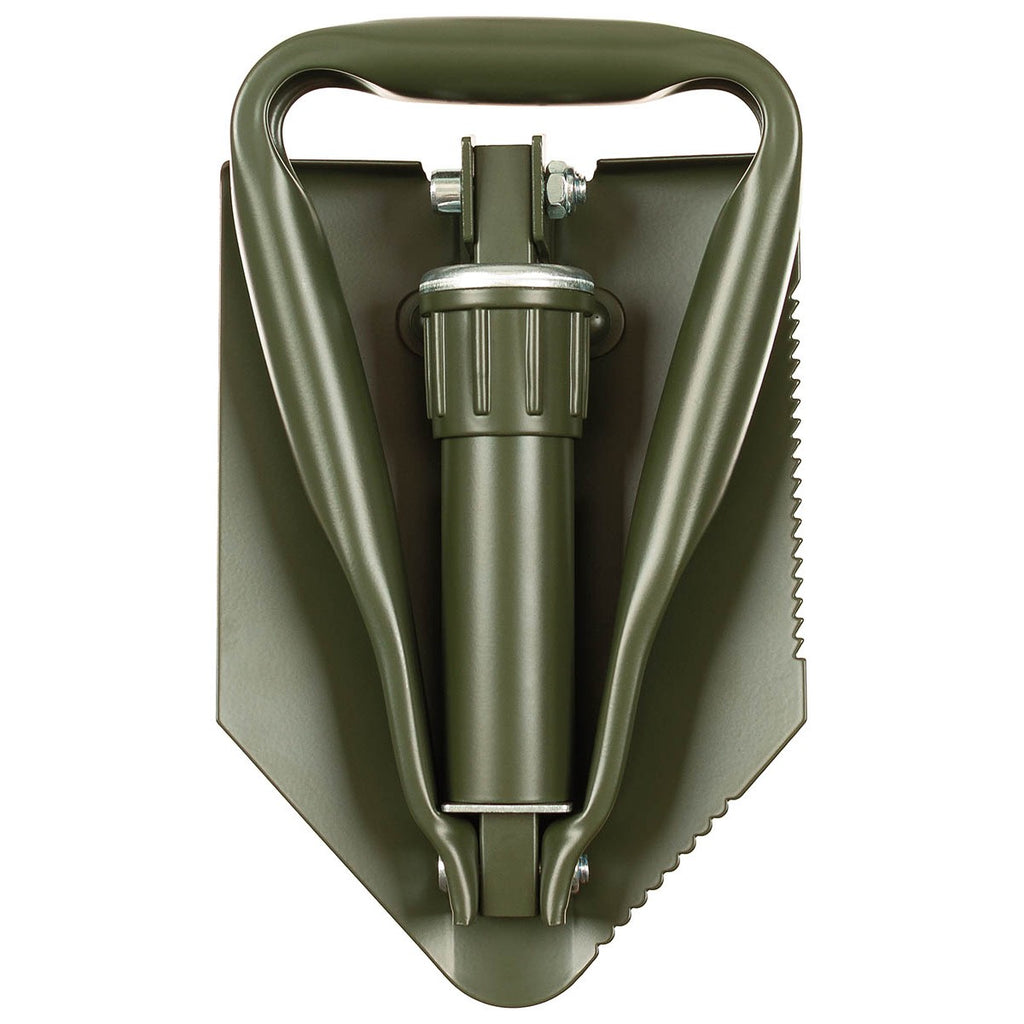BW Folding shovel, 3-piece, olive