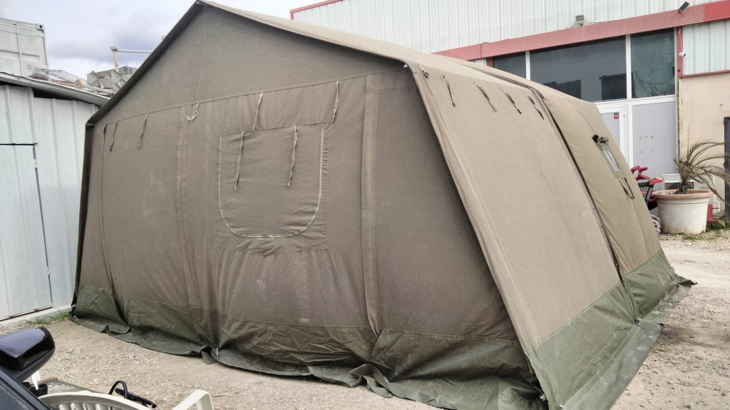 Tente militaire Modulaire F1 d'occasion 5M60x8M24
