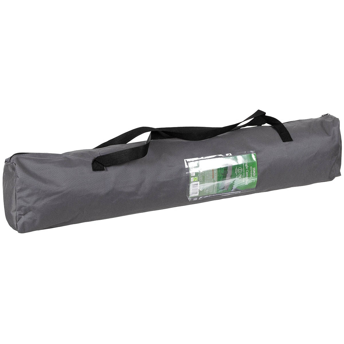 Camp bed, metal frame, anthracite