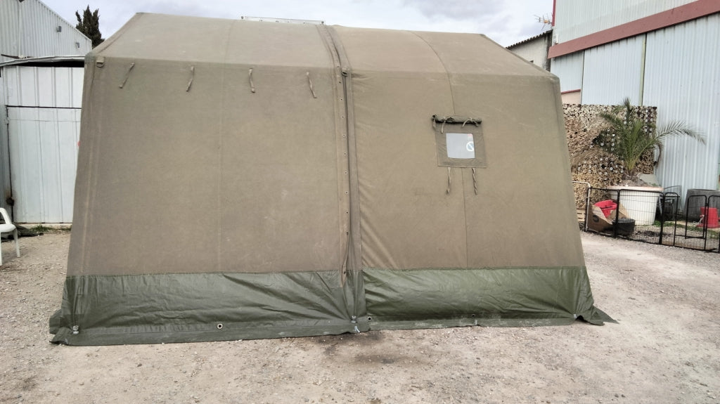 Tente militaire Modulaire F1 d'occasion 5M60x8M24