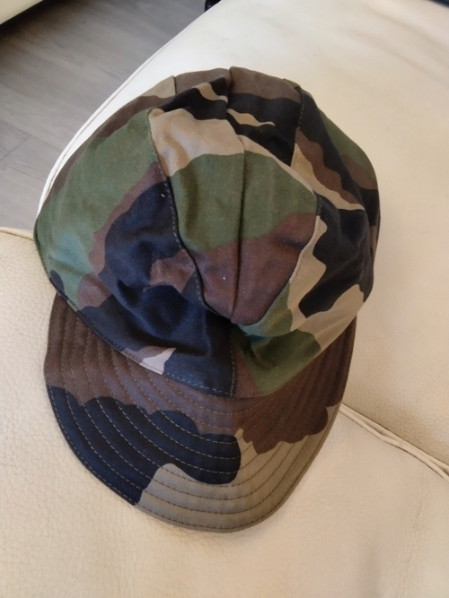 Casquette camouflage militaire