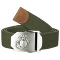 USMC belt, olive, approx. 4 cm