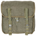 Polish bread bag, olive, with shoulder strap, new.