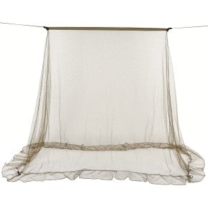 Moustiquaire de camping, forme tente, olive