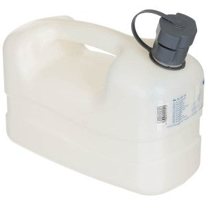 Bidon d'eau, « PRESSOL », 5 l, avec bec verseur, neuf.