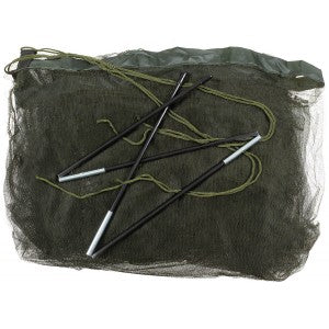 Moustiquaire de camping, forme tente, olive