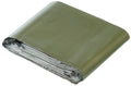 Couverture d'Urgence, argenteé et olive