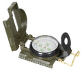 boussole, militaire, boîtier, acier, affaiblissement liquide