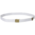 Ceinture de pantalon suédoise, blanche, 3 cm, d'occasion