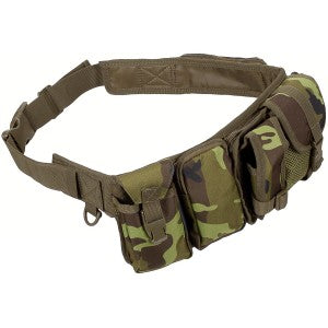 6-pocket hip belt, approx. 5.5 cm, M 95 CZ camouflage